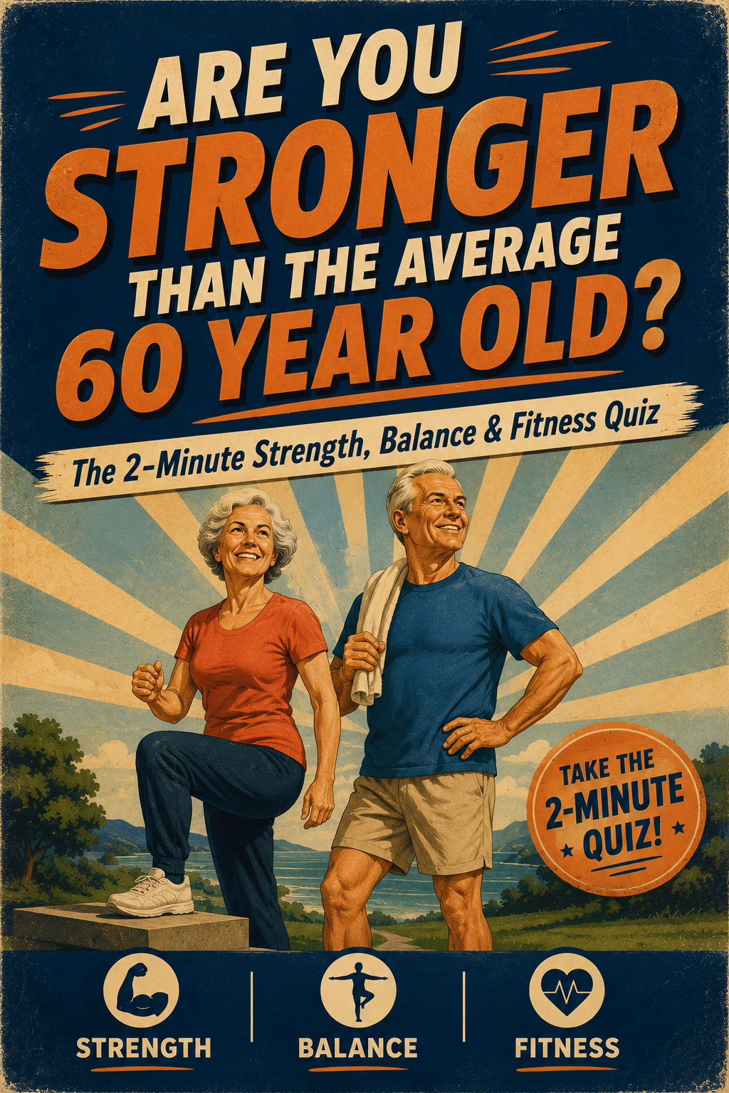 Independence Quiz — 2-minute strength, balance and fitness quiz for adults over 60